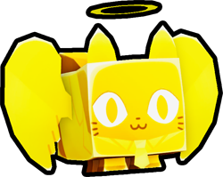Shiny Golden Archangel Cat