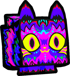 Shiny UV Cat