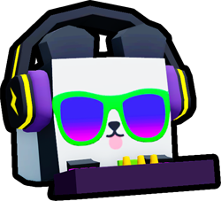 Rainbow DJ Panda