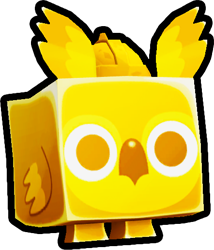 Shiny Golden Fortress Owl