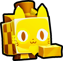 Shiny Golden Mr. Love Cat