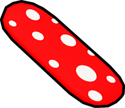 Mushroom Hoverboard