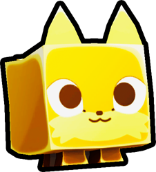 Shiny Golden Red Fox