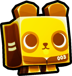 Shiny Golden Player Panda