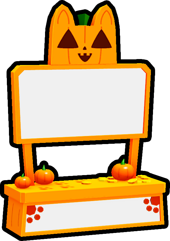 Pumpkin Cat Booth