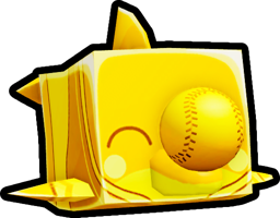 Shiny Golden Baseball Dolphin