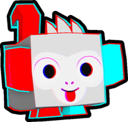 Anaglyph Monkey