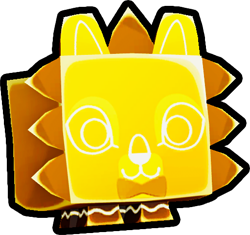 Golden Gingerbread Lion