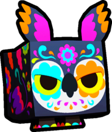 Sugar Skull Owl