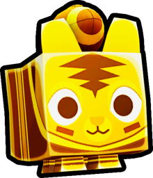 Shiny Golden Football Tiger