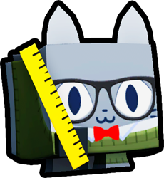 Rainbow Teacher Cat