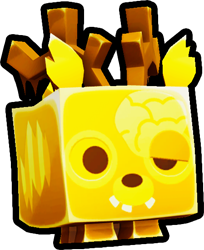 Golden Zombie Deer