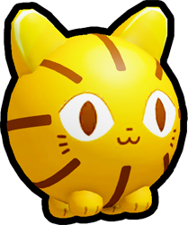 Shiny Golden Basketball Cat