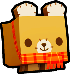 Shiny Rainbow Autumn Teddy Bear