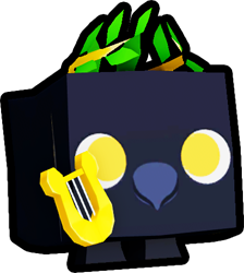 Shiny Rainbow Apollo Raven
