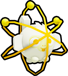 Golden Atomic Monkey Ball