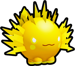 Golden Storm Axolotl Ball