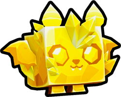 Golden Crystal Bat