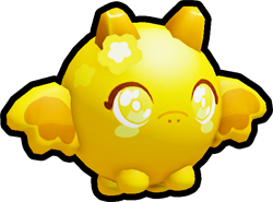 Golden Kawaii Dragon Ball