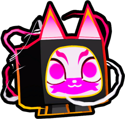Rainbow Aura Fox