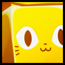 Golden Huge Yee-haw Cat