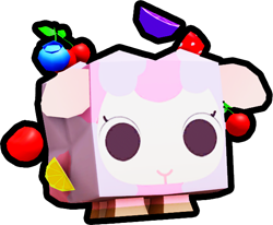 Shiny Rainbow Sticky Lamb
