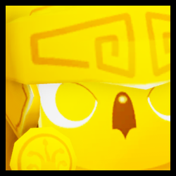 Golden Huge Athena Owl